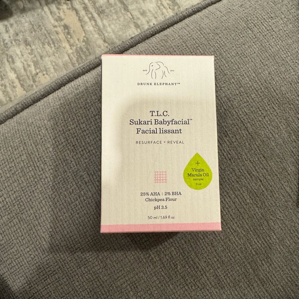 Drunk elephant baby facial mask